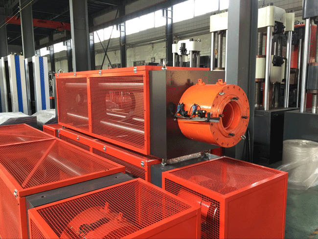 Two or three things about the anchoring testing machine