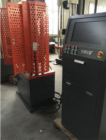Hubei Jingzhou fully automatic press machine with electro-hydraulic servo universal machine has been shipped