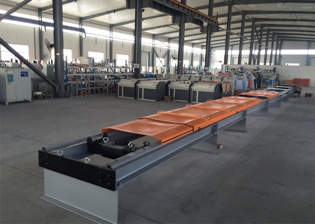 Horizontal tensile testing machine selection collar