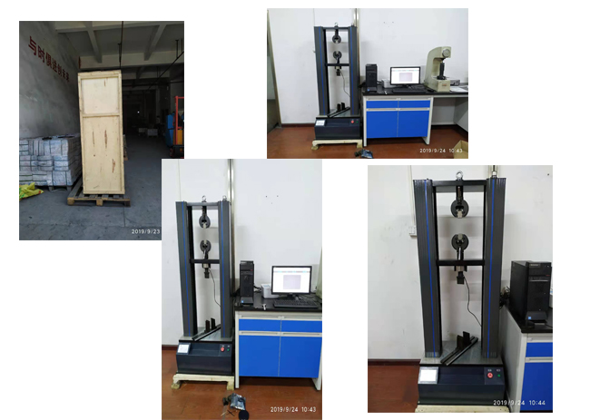 Microcomputer controlled electronic universal testing machine receives high praise from customers