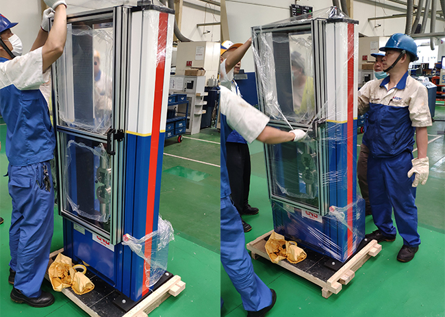 Microcomputer controlled electronic universal testing machine wins praise from customers
