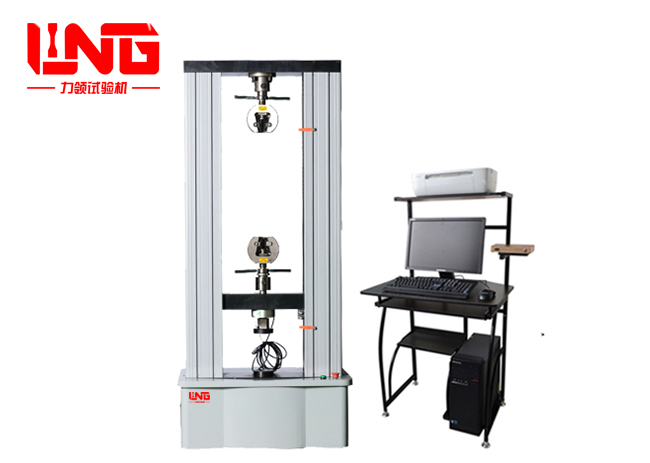 Gate-type microcomputer controlled electronic universal testing machine
