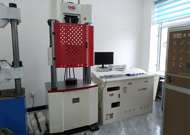 How to check if the tensile testing machine is working properly