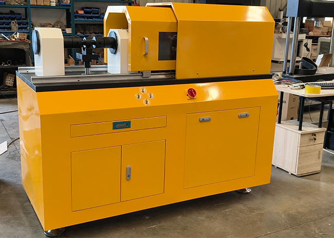 What industries is the swing type PV friction and wear testing machine for bearing composite materials suitable for?