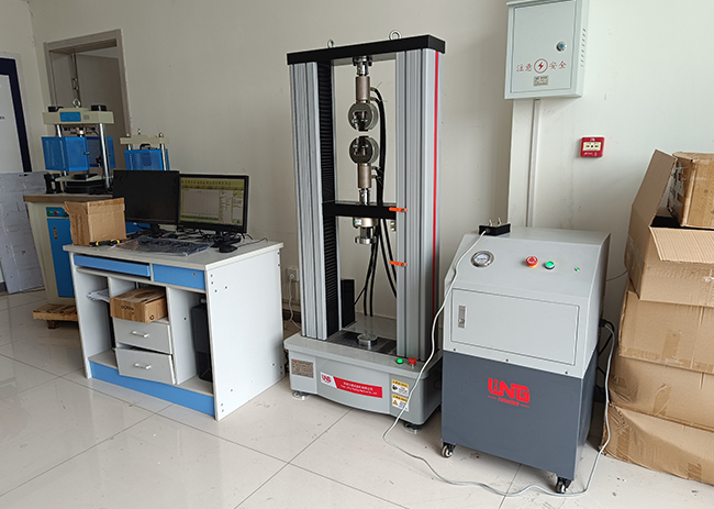 Jinan Liling Testing Machine Helps Suqian College in the Application of Polymer Materials for Electronic Universal Testing Machine