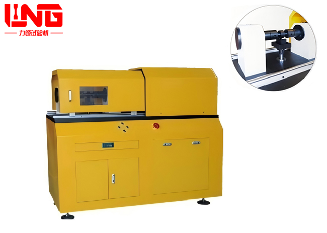 The abrasive wear testing machine was shipped as scheduled