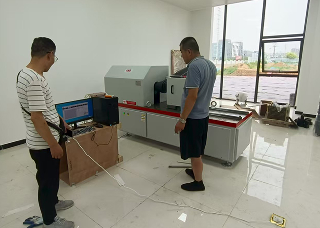 Accurate detection empowers intelligent manufacturing upgrade! Jinan Leading 10000Nm torsion testing machine highly recognized by Shandong Smart Industry Park