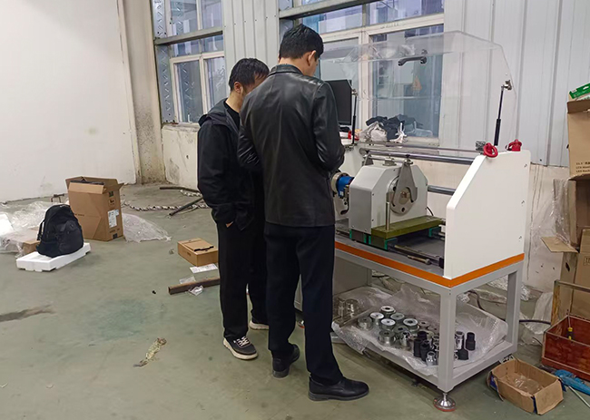 Good News 🎉 The friction coefficient tester for fasteners has been successfully accepted!