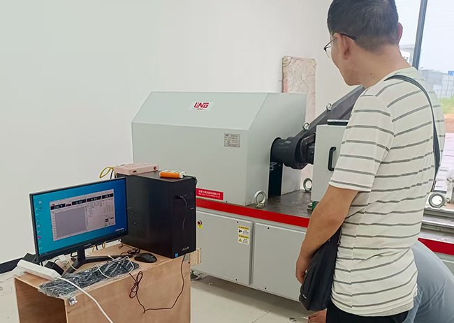 Empowering high-end manufacturing research and development, Jinan Leading 10000Nm microcomputer controlled torsion testing machine successfully delivered to Weifang Smart Industry Park