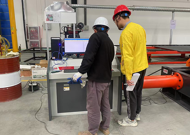Equipment debugging successfully concluded | Jinan Liling horizontal tensile testing machine successfully delivered and debugged