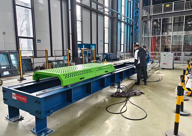 Jinan liling Testing Machine 200 ton horizontal tensile testing machine for steel wire rope: years of technical accumulation, creating a powerful tool for industry testing
