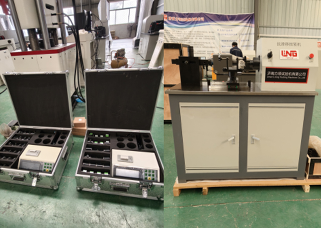 Complete set of mechanical testing equipment for new standard of steel structure
