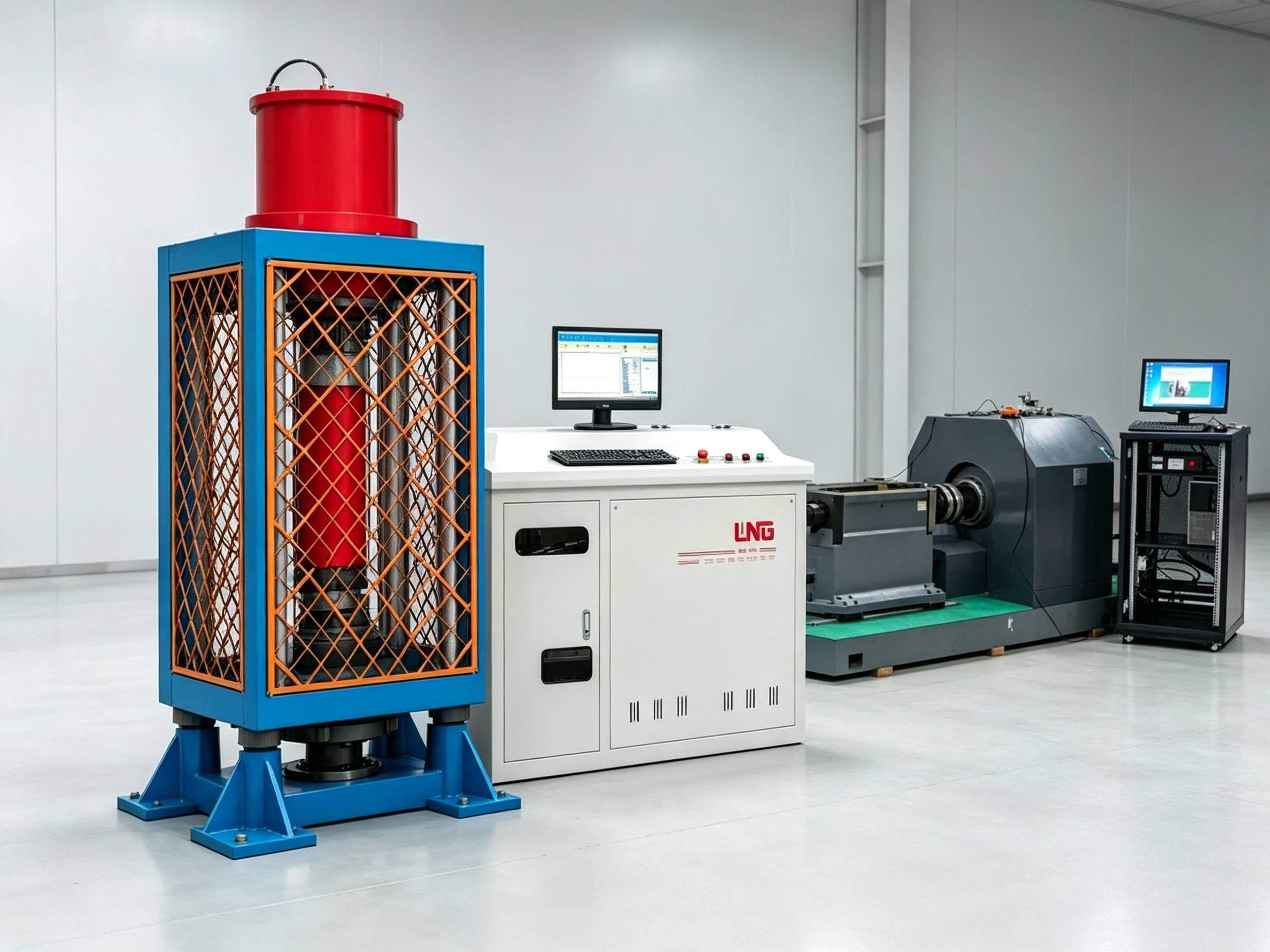 Deeply cultivate the field of wind power fastener testing | Leading two large-scale high-strength bolt testing equipment to be heavily listed, covering all-dimensional performance testing of tension and torque.