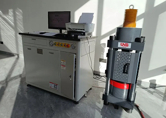 Operating rules of automatic 200-ton pressure testing machine